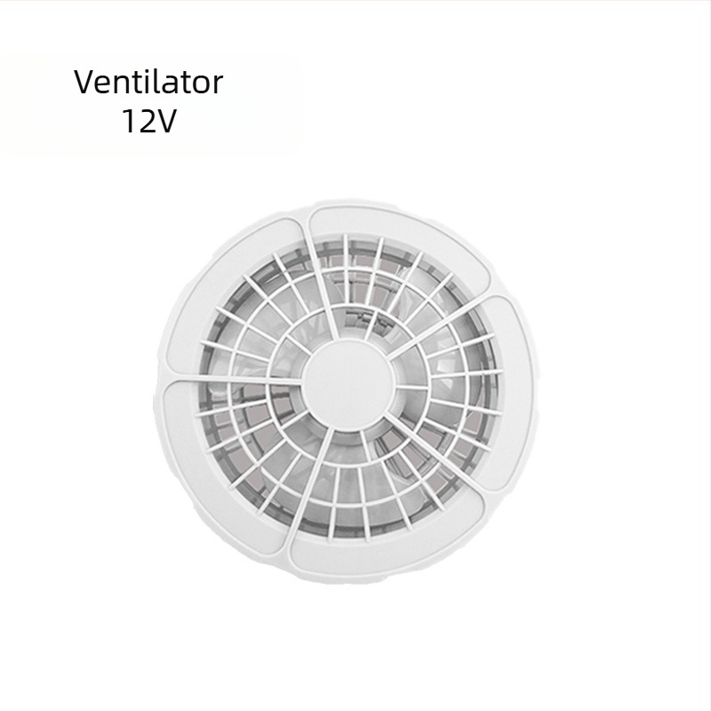 Ventilator za pojas, USB napajanje, 4 brzine, četkasti motor, digitalni zaslon
