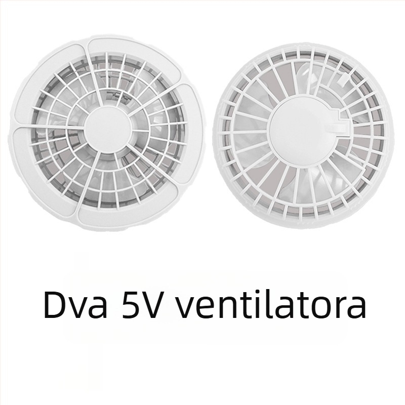 Ventilator za pojas, USB napajanje, 4 brzine, četkasti motor, digitalni zaslon