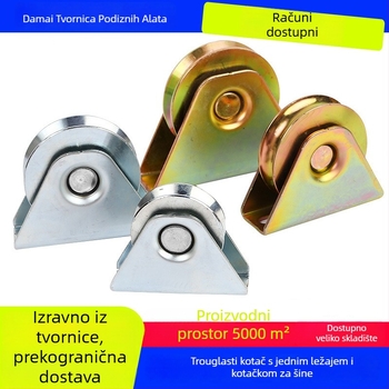 Trapecijsko kolo za tračnice s ležajem, lijevano željezo