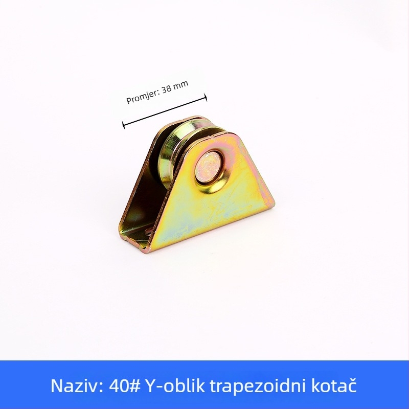 Trapecijsko kolo za tračnice s ležajem, lijevano željezo