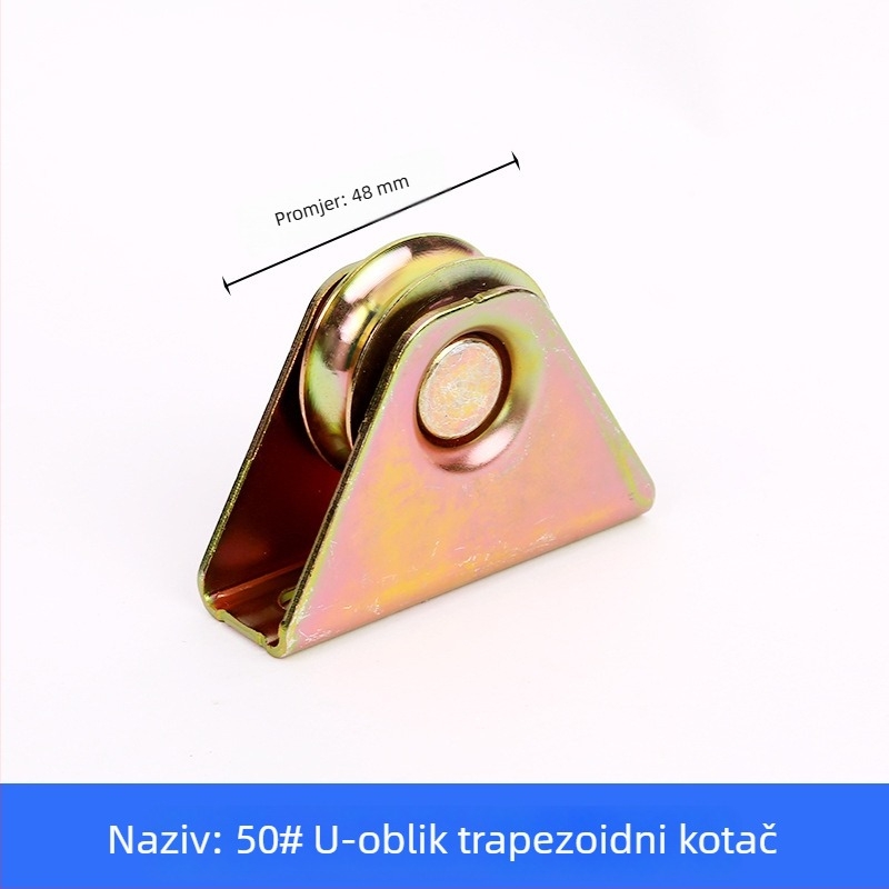 Trapecijsko kolo za tračnice s ležajem, lijevano željezo