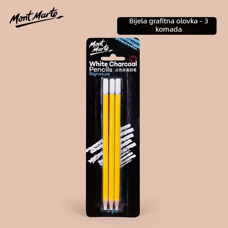 Montmartre Ugljeni Ugljen Šipke Za Skicu, Metalno Kućište, Kutija od Željeza, 3- ili 6-pak, Makno, Srednje, Tvrdo