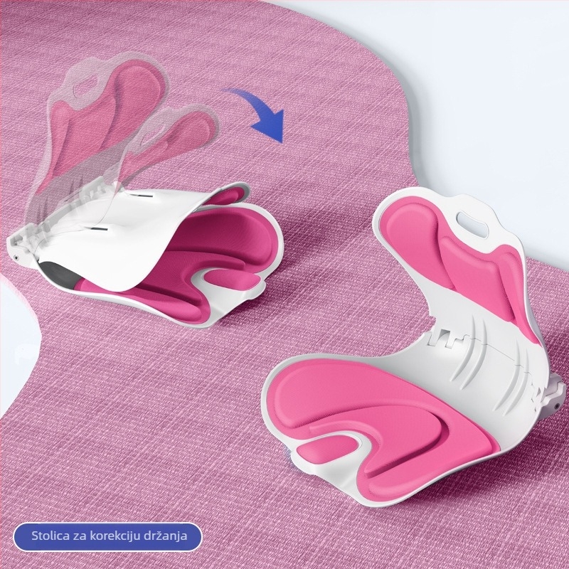 Dječja stolica za korekciju držanja sa svjetlom, podesiva visina, držač za čitanje, protiv kifoze, radni stol niskog profila • Proljeće 2026 • Model 1 • Broj proizvoda 3753121521193 • CE certifikat
