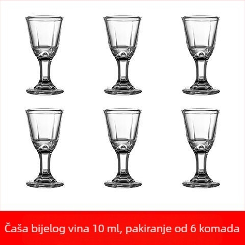 Set dekantera za kućnu upotrebu s mjernom šalicom i skalom od bezolovnatog kristalnog stakla
