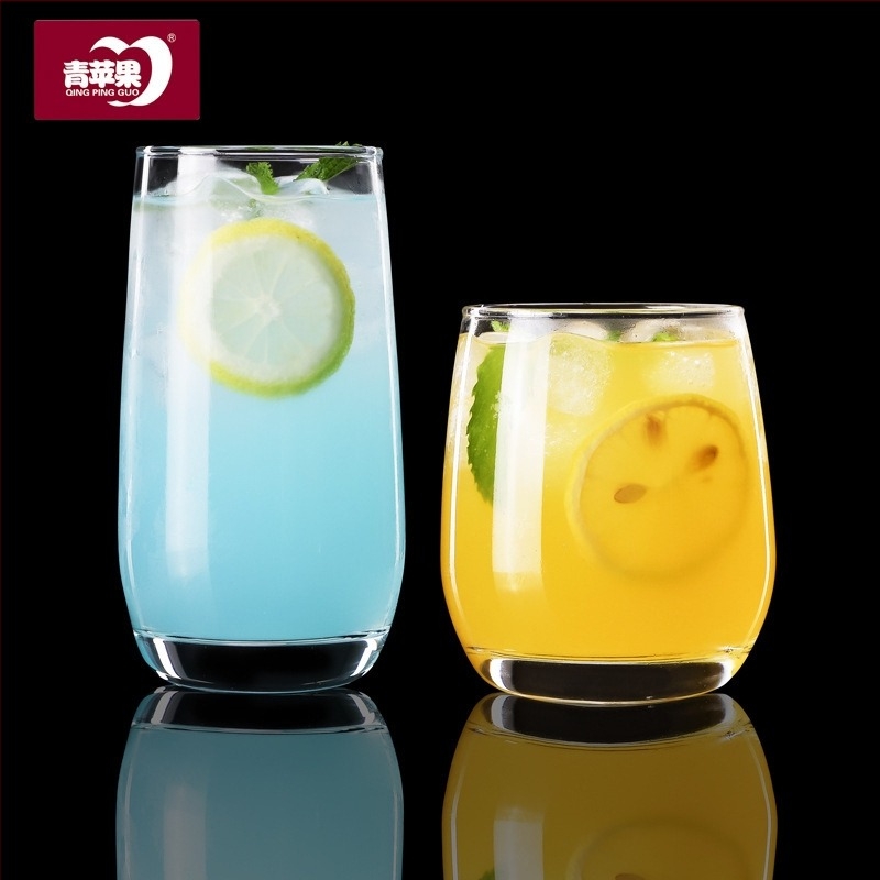 Staklena čaša za viski s tiskanim logom, moderan minimalistički stil, pakiranje u šarenoj kutiji