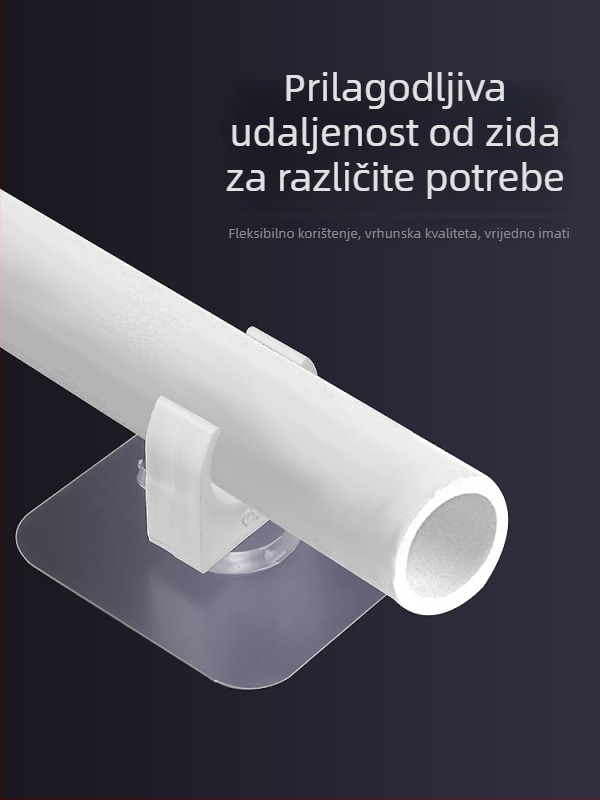 Bezbušični držač cijevi za PPR, U-oblik držač za montažu na zid za plinske i vodovodne cijevi; Vrsta: Drugo; Opseg primjene: Drugo; Marka: Drugo