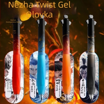 Nezha gel pero — tlačni mehanizam, neizbrisiva tinta, plastično kućište