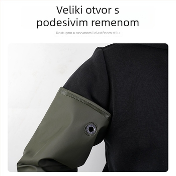 PVC vodootporne rukavice sa semiš podstavom – otporne na ulje, protuklizne, otporne na probijanje i ubod