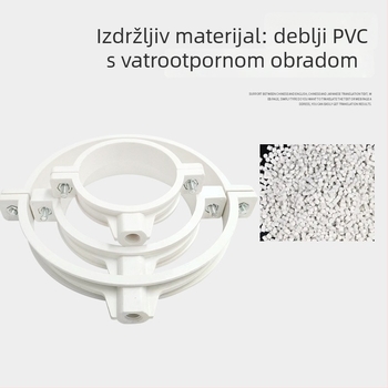 Stezaljka za cijev od nehrđajućeg čelika s ravnim završetkom za odvodnjavanje — Yu Ye