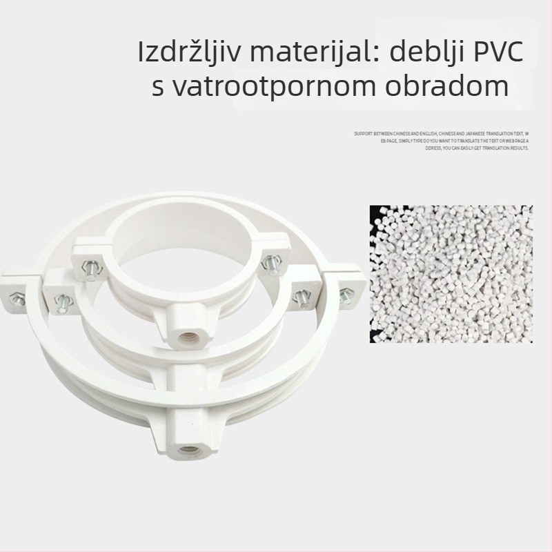 Stezaljka za cijev od nehrđajućeg čelika s ravnim završetkom za odvodnjavanje — Yu Ye