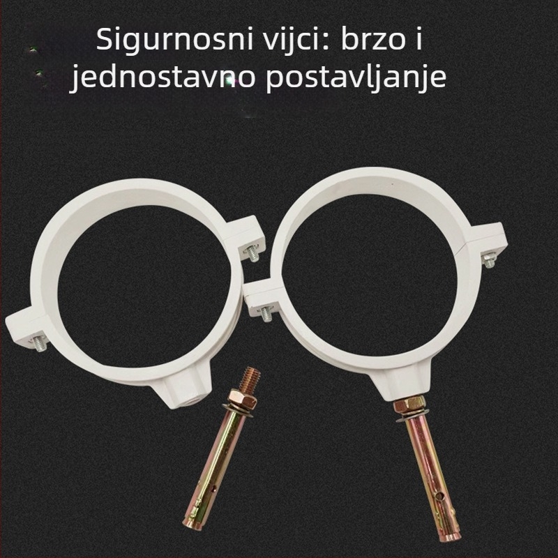 Stezaljka za cijev od nehrđajućeg čelika s ravnim završetkom za odvodnjavanje — Yu Ye