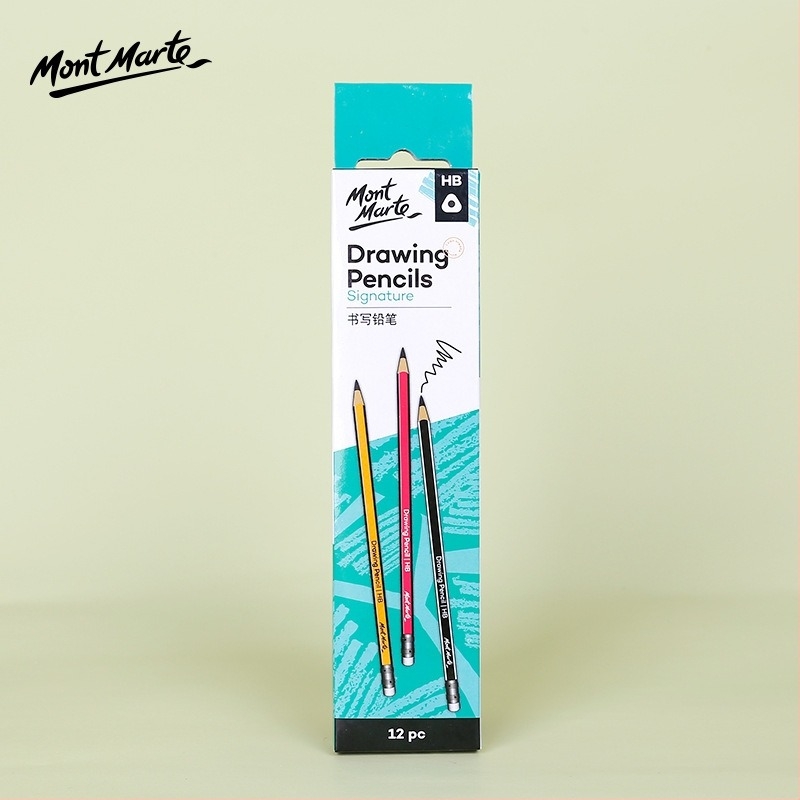 Montmartre set olovaka za skicu — papirnato kućište, pakiranje u pladnju, 12/10 pakiranje, olovke za skicu