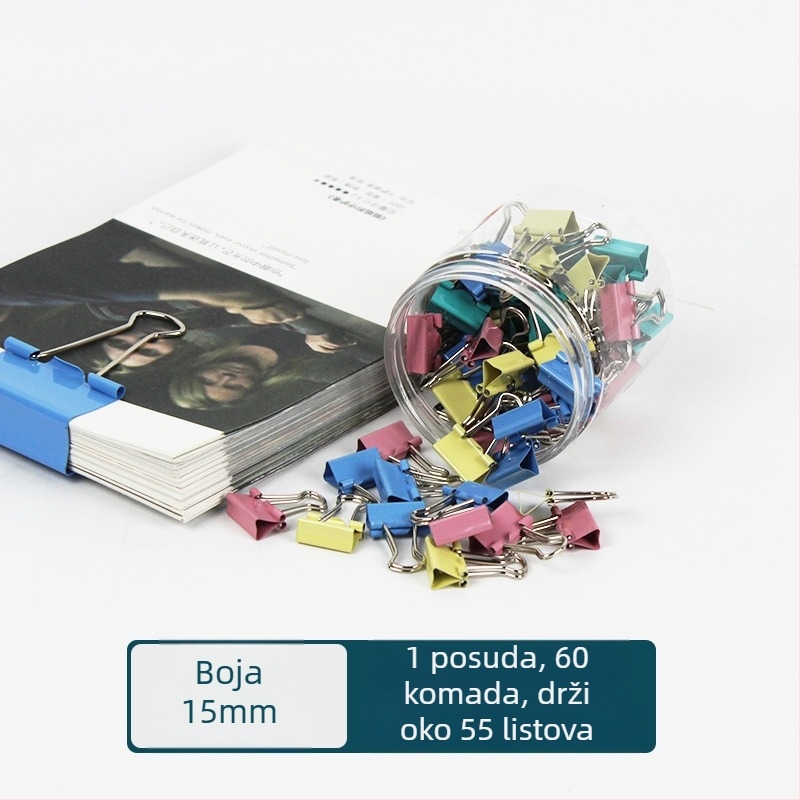 Yishen metalna mapa za račune s klipovima: long tail clip, dovetail clip, fishtail clip