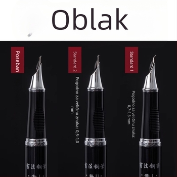 Liupingtang Zbornik kaligrafije s čvrstim perom, papir za vježbanje, set za učenike i odrasle