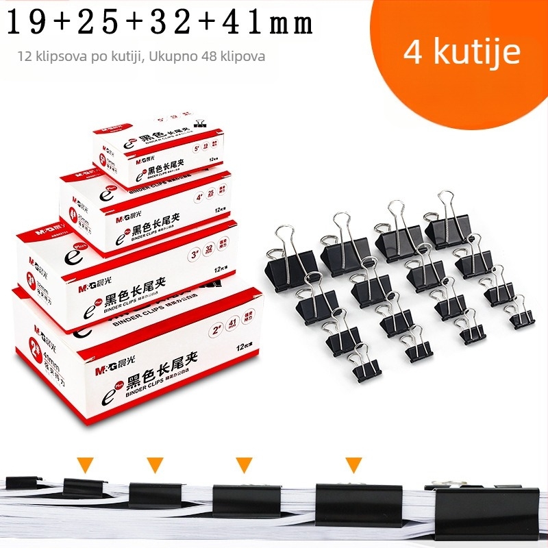 Novčanik – Dovetail klip, Organizator dokumenata, Metal, Brand M&G