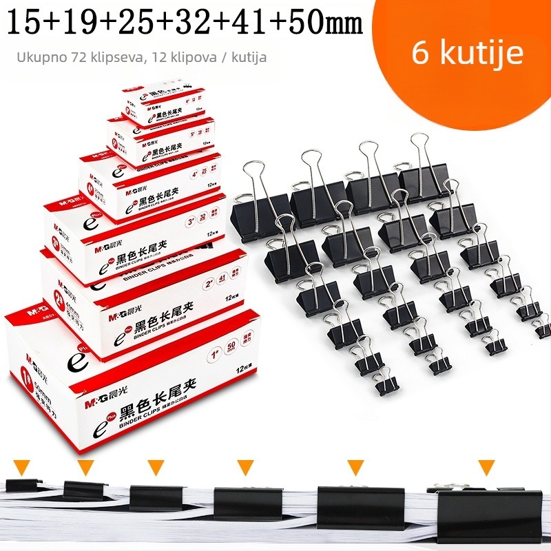 Novčanik – Dovetail klip, Organizator dokumenata, Metal, Brand M&G