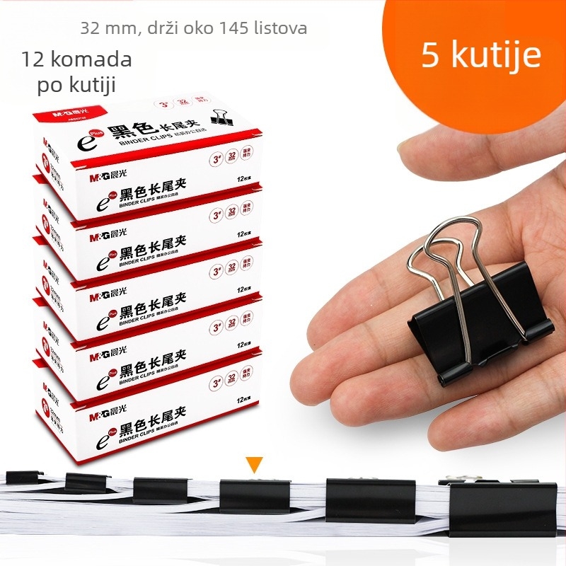 Novčanik – Dovetail klip, Organizator dokumenata, Metal, Brand M&G