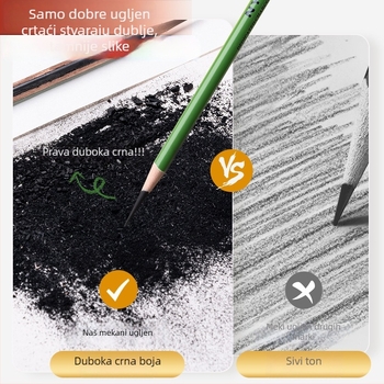 Neoni transformabilna meka olovka s drvenim kućištem, olovka s više glava i građevinska olovka