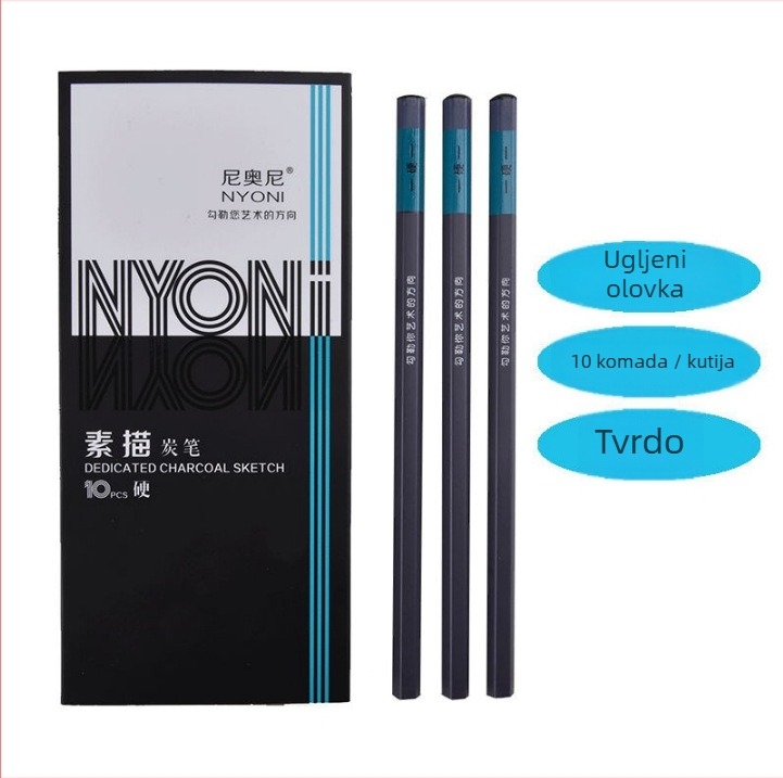 Neoni transformabilna meka olovka s drvenim kućištem, olovka s više glava i građevinska olovka