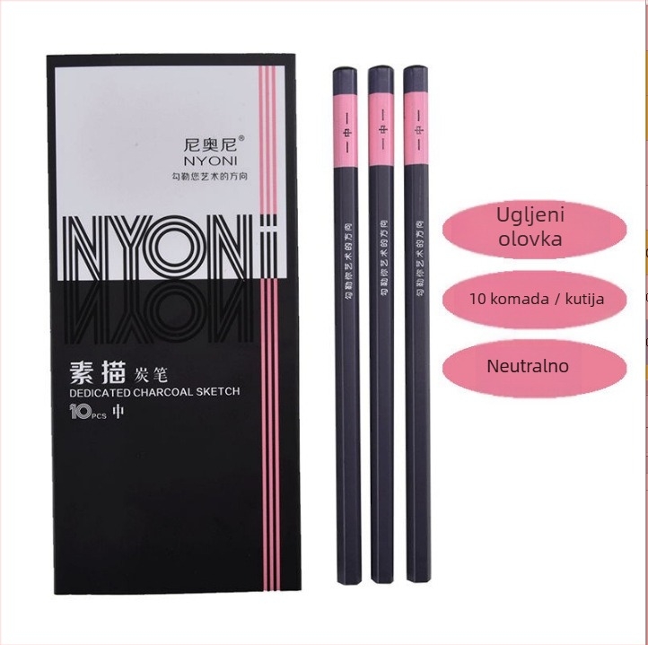 Neoni transformabilna meka olovka s drvenim kućištem, olovka s više glava i građevinska olovka