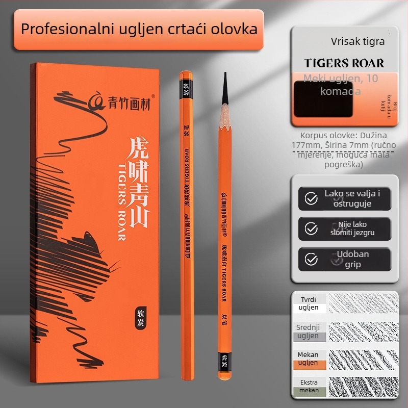 Neoni transformabilna meka olovka s drvenim kućištem, olovka s više glava i građevinska olovka