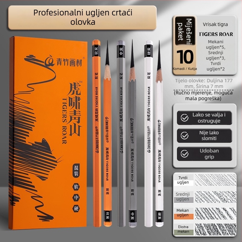 Neoni transformabilna meka olovka s drvenim kućištem, olovka s više glava i građevinska olovka