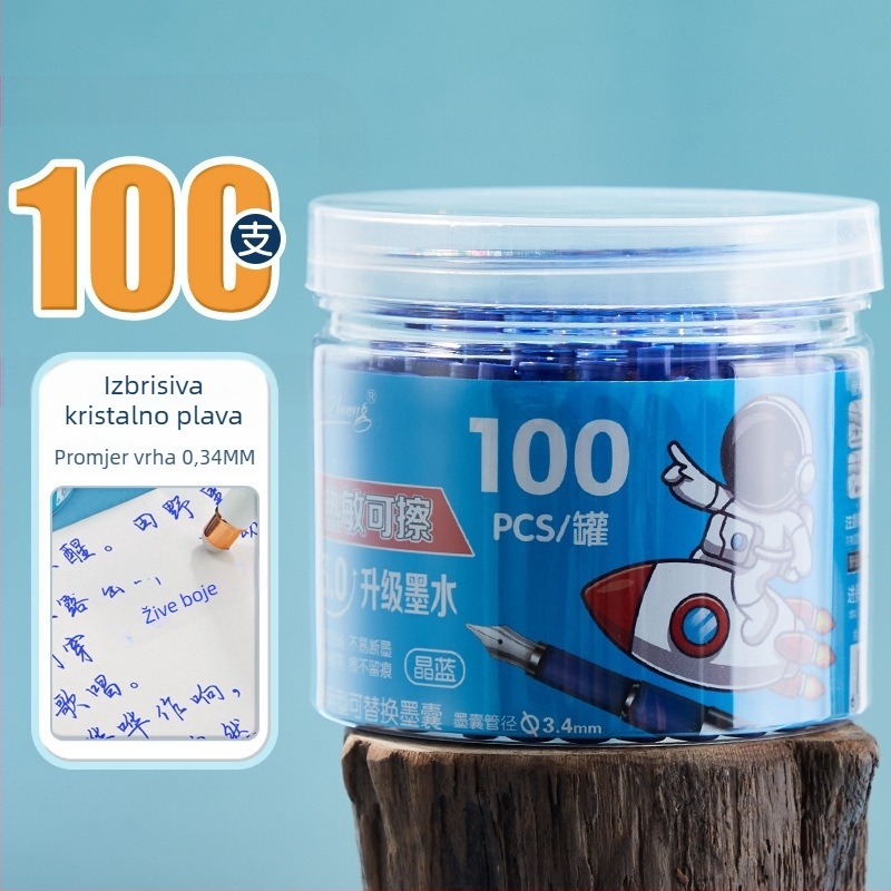 Nadomjestna vrećica tinte za pero, Weizhuang; plastika; u kutiji; za zamjenu vrećice tinte