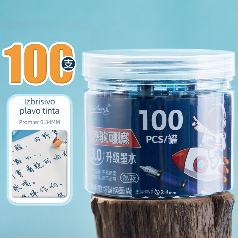 Nadomjestna vrećica tinte za pero, Weizhuang; plastika; u kutiji; za zamjenu vrećice tinte