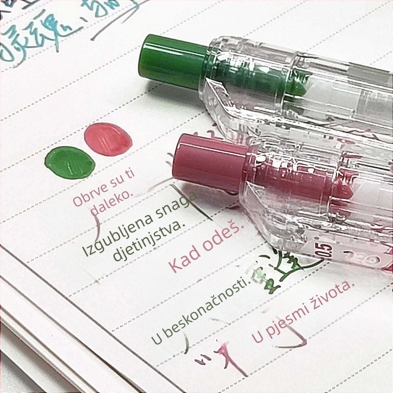 Gel pero, Marvel serija, pritisni mehanizam, metalni vrh, plastično kućište