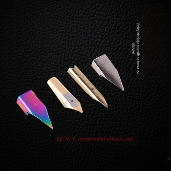 Metalni nib za pisanje za zamjenu — rezervni nib, pakirano na veliko