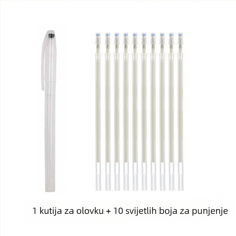 DD Punjenje za šivanje odjeće – Pero za brisanje na visokoj temperaturi, plastično tijelo, širina linije 0.7 mm