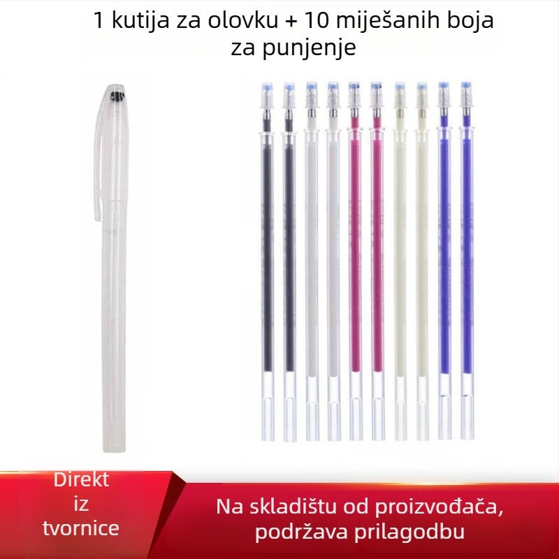 DD Punjenje za šivanje odjeće – Pero za brisanje na visokoj temperaturi, plastično tijelo, širina linije 0.7 mm