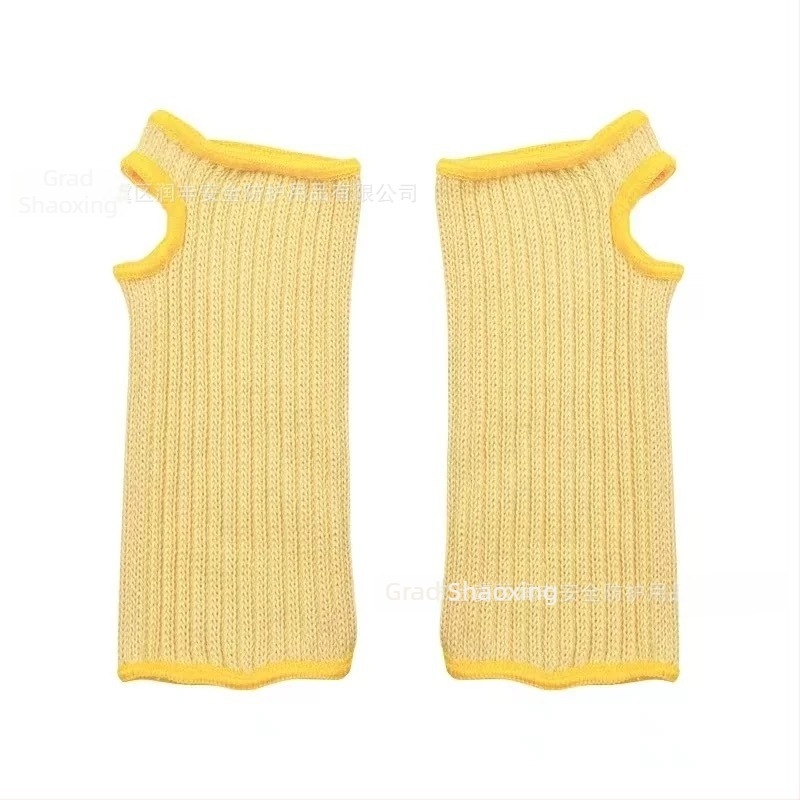 Runfeng aramid 1414 rukav protiv rezanja s toplinskom izolacijom, otporni na habanje za kuhinju, vrt i industriju stakla