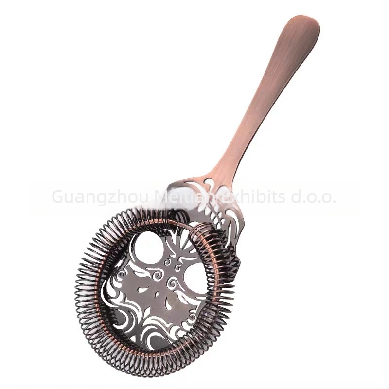 Filtr za led za koktele od nehrđajućeg čelika, Nuobaichen, 91 g, lansiran 2022., jednostrano pakiranje