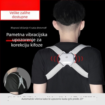 Pametan korzet za držanje tijela — nevidljivi ortotički pojas za žene, muškarce i djecu; model Combination; izlazi jesenas 2023; CE certifikat