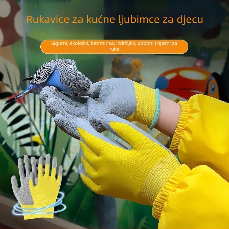 Dječje zaštitne rukavice za vrtlarenje — otporne na probijanje, vodonepropusne, protuklizne, za berbu ostriga — Maidexin, 360 g
