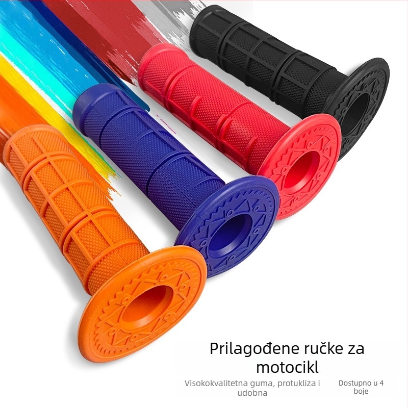 Poklopac ručice upravljača za off-road motocikl — guma, protuklizno, standardna debljina