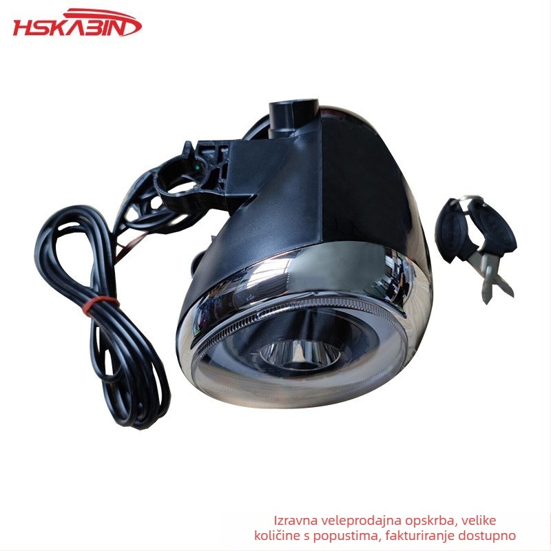 KB Angel Eye LED prednje svjetlo za Harley motocikl – Model KB, Rasvjeta