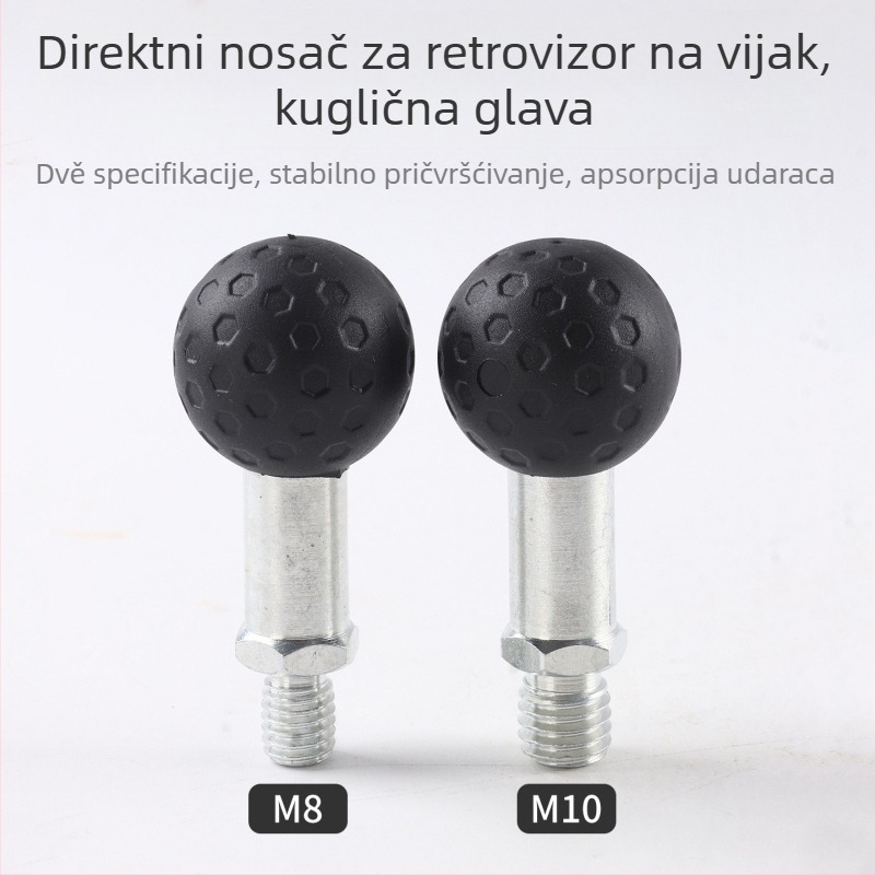 Držač za telefon za motocikle i električna vozila, kompatibilnost M8/M10, model Qj-002, opća svrha