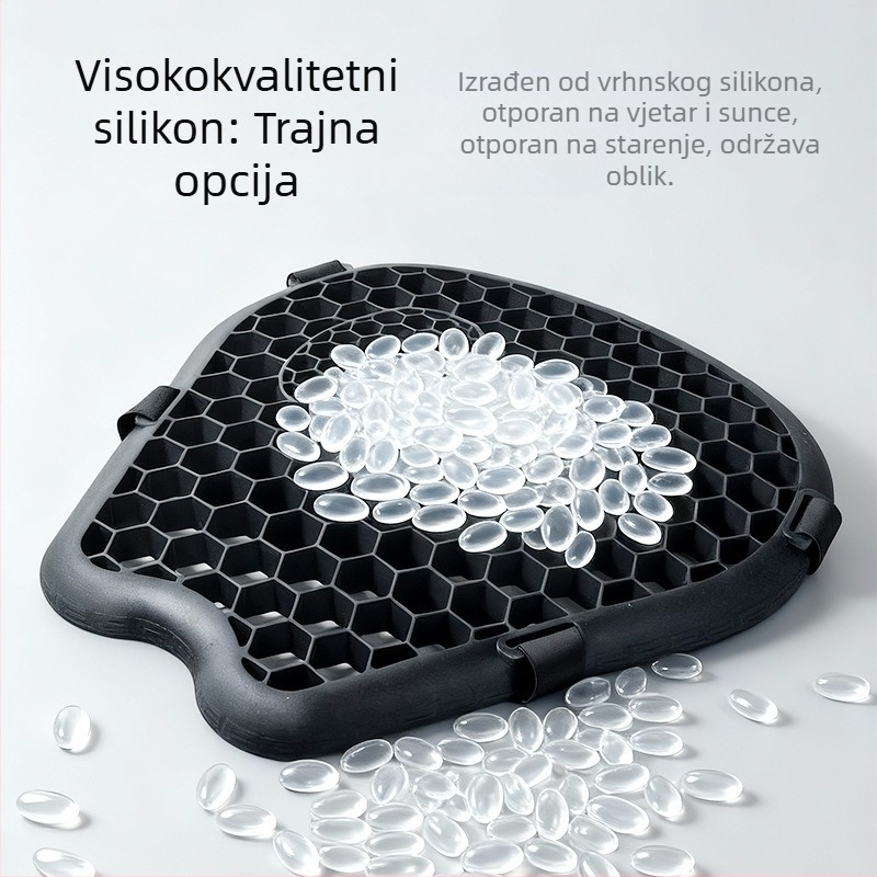 Youtai 086 silikon jastučić za sjedalo motocikla – prozračan, ublažava udarce, univerzalna prilagodba