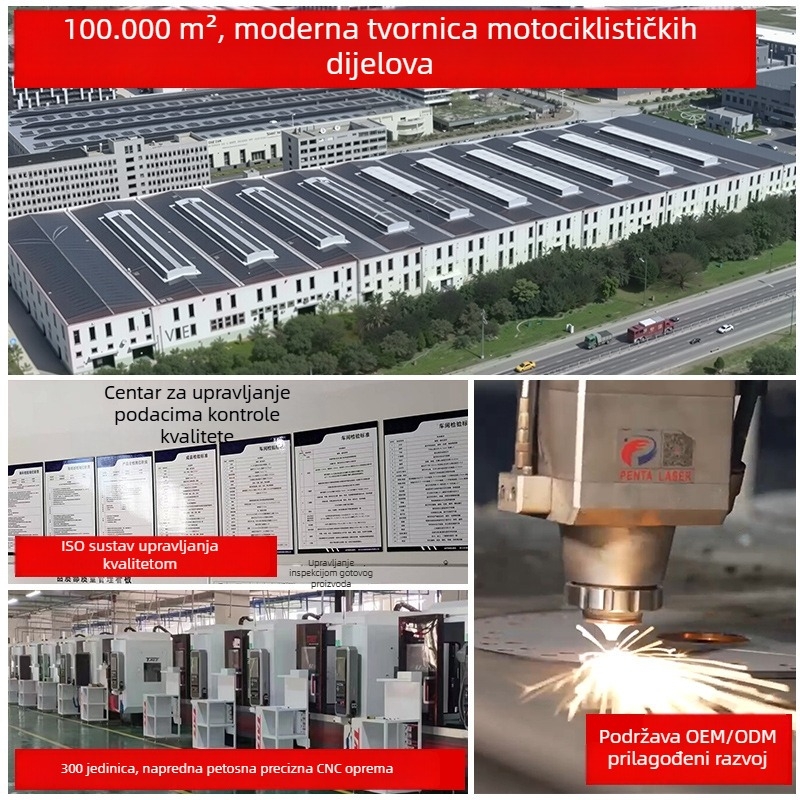 Stražnji retrovizor za električna vozila, SOKO SK2158, kompatibilan s biciklima, dvotočkaškim električnim vozilima i motociklima