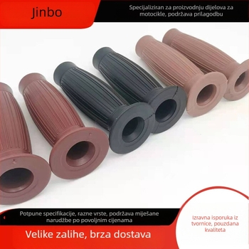 Jinbo Retro Set Upravljača – Gumeni Pokrov Ručice za Retro Motocikl