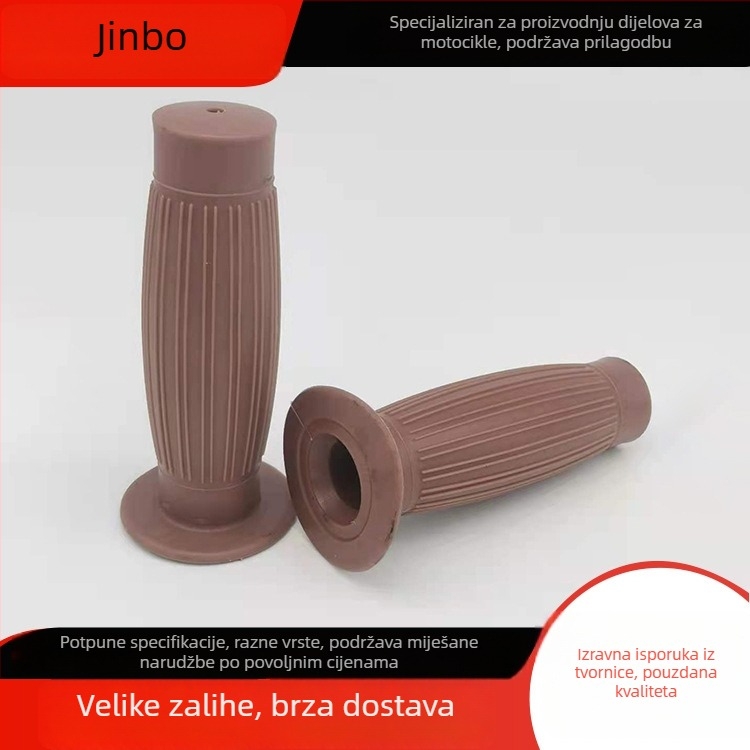 Jinbo Retro Set Upravljača – Gumeni Pokrov Ručice za Retro Motocikl