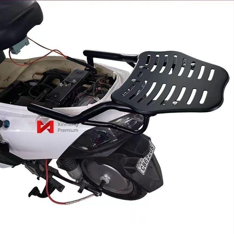 Univerzalni stražnji nosač za električna vozila — visoko ugljično čelik, držač kutije za dostavu, kompatibilan sa skuterima i električnim biciklima