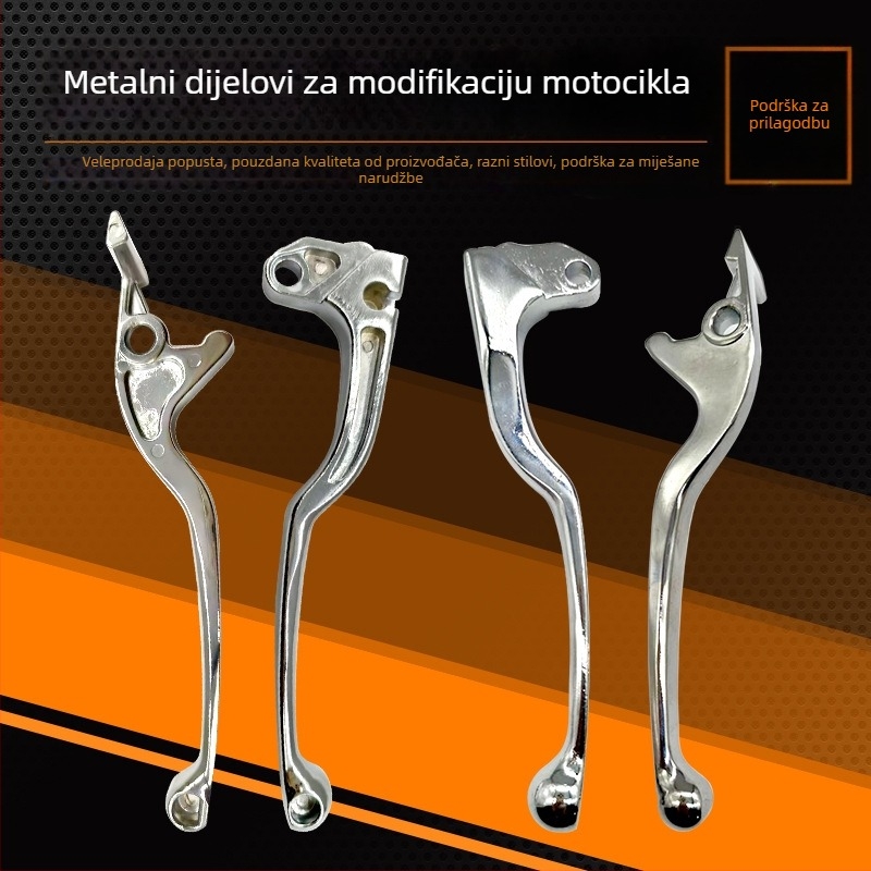 Lei Meng motocikl set dviju ručica za kočnicu i spojku u stilu rogova bikova (lijeva i desna) za disk sustave kočenja