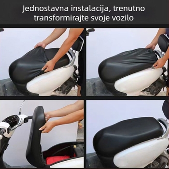 Kožna navlaka za sjedalo električnog vozila (Zaštita od sunca, Vodootporna, Deblja, Univerzalna)
