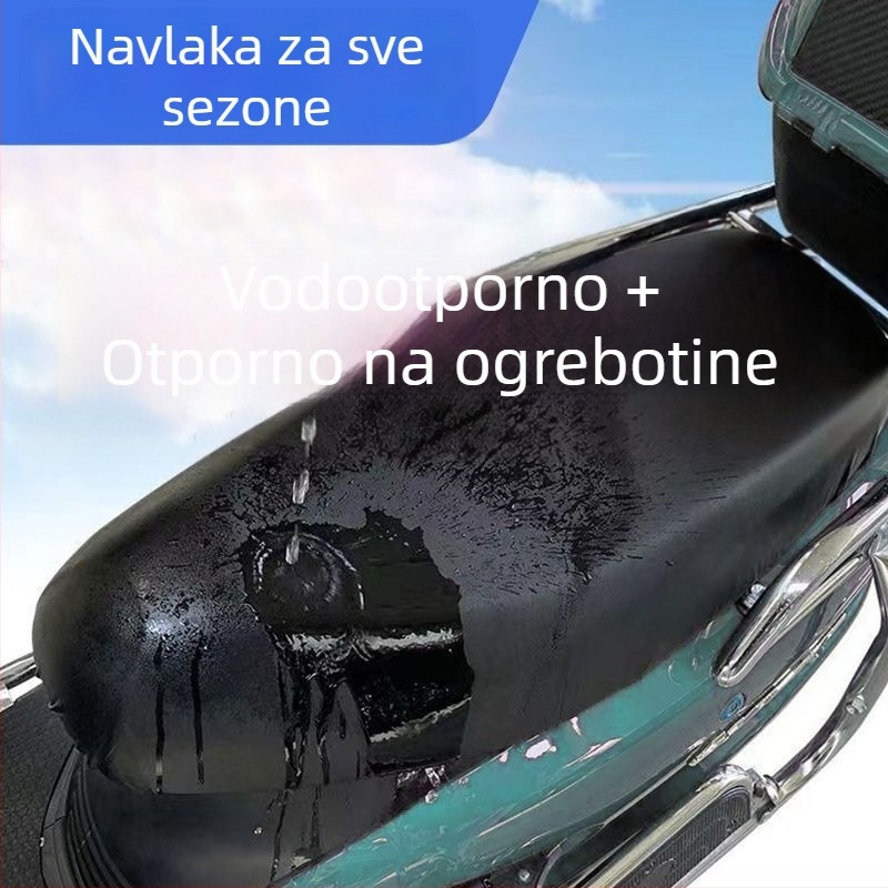 Kožna navlaka za sjedalo električnog vozila (Zaštita od sunca, Vodootporna, Deblja, Univerzalna)