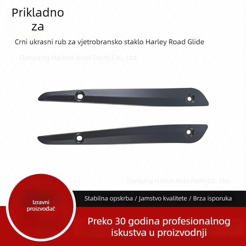 Harley Touring metalne dekorativne trake za vjetrobran, model HT-MTHAPH0034-2