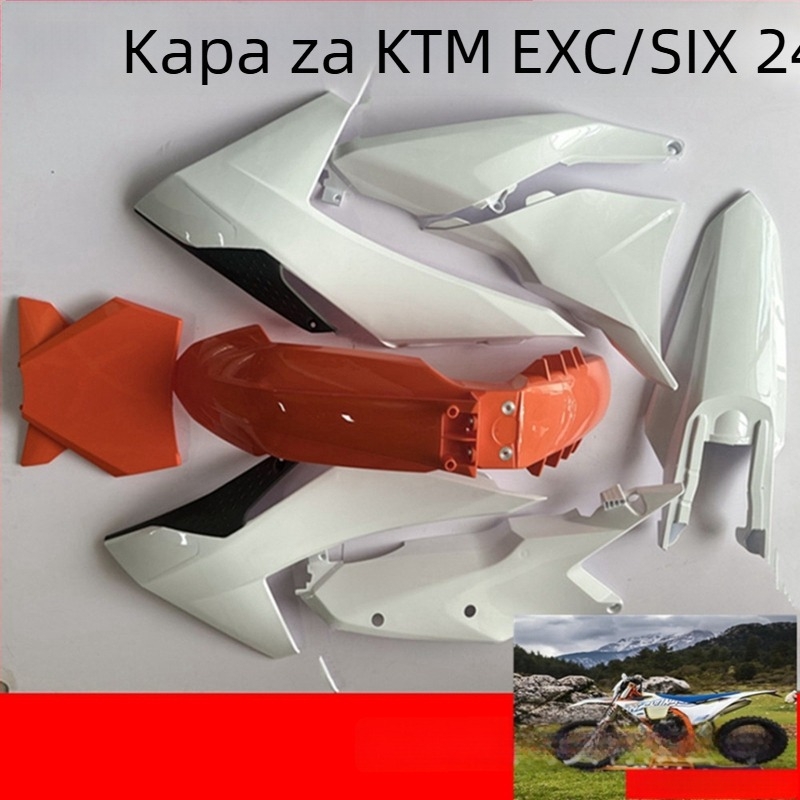 KTMEXC KTMSIX24 vanjsko kućište za terenski motocikl, plastika, potpuno kućište