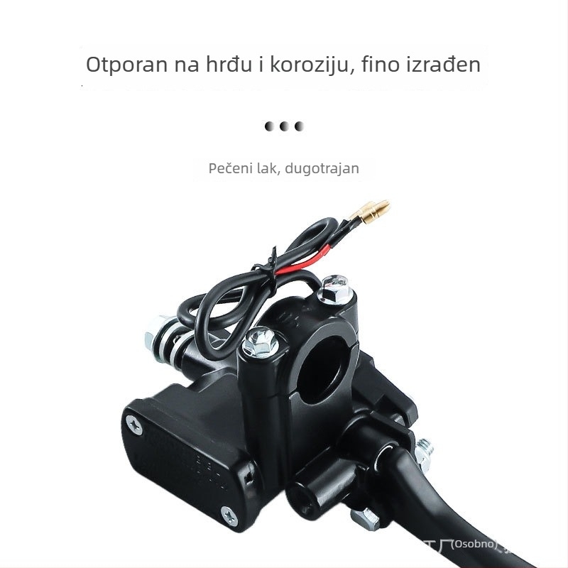 Hidraulična pumpa kočnice i glavni cilindar za disk kočnice, za električna vozila, univerzalnog tipa